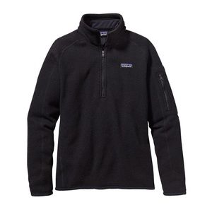 Black Patagonia Better Sweater Quarter Zip Small
